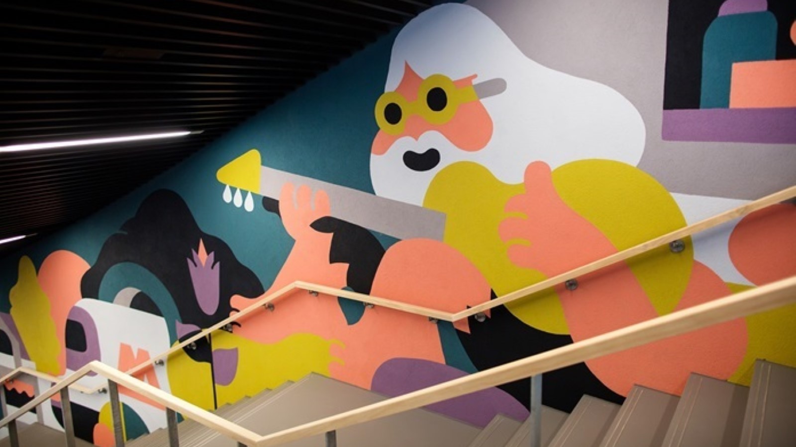 Royal Arena main stairs